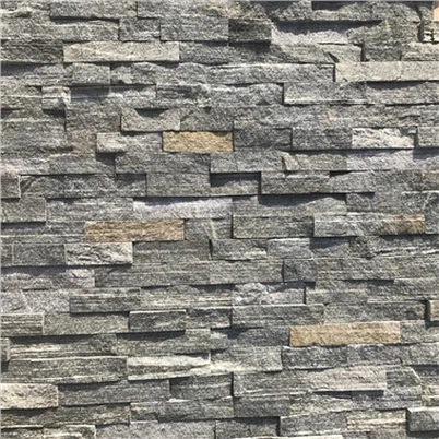 Dekorativne kamnite stenske plošče Ledger, sivi kremen JRE-006